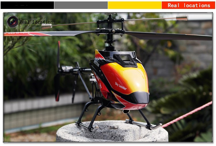 WLtoys V913 2.4G 4CH Single Blade RC Helicopter BNF