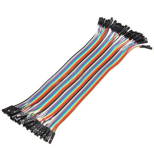200 x 10cm Female To Female Dupont Jumper Wires Cable