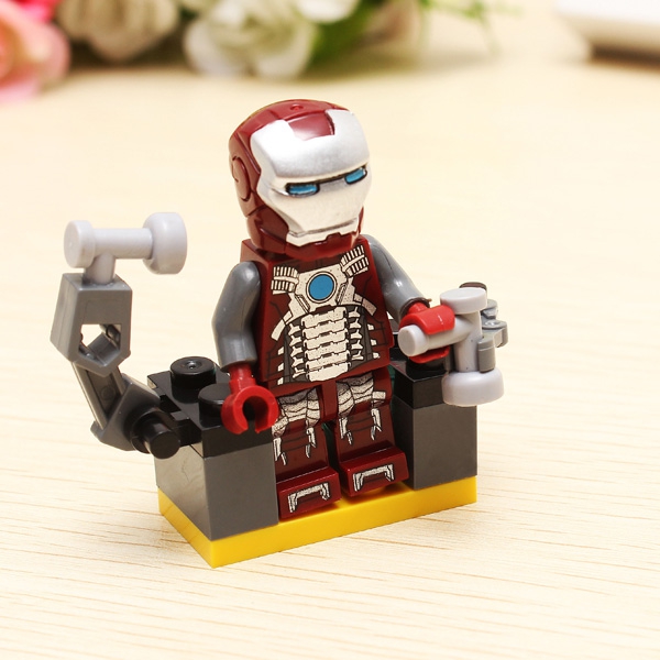 Iron Man Series Figure Super Heros Building Blocks Kid Toy