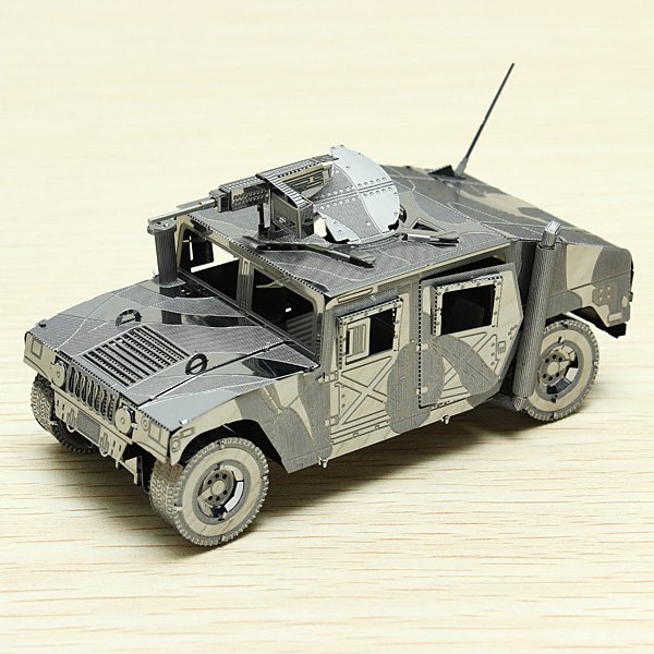 PIECECOOL US Hummer DIY 3D Laser Cut Models Puzzle