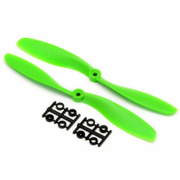 HQProp 8x4.5 Slow Flyer Glassfiber Green Props 2pcs CW/CCW Optional For RC Airplane Multicopter