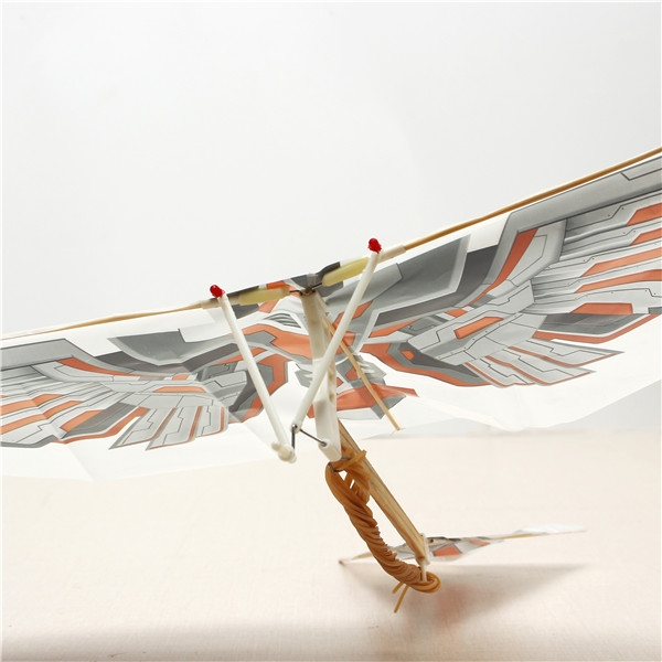 DIY Assembly Flapping Wing Flight Model Imitate Birds Aircraft 