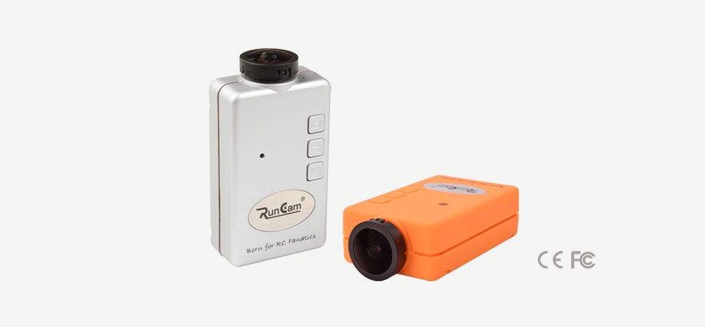 Orange Runcam FPV HD 1080P Wide Angle Mini Sport Action Camera for 250mm Frame Quadcopter
