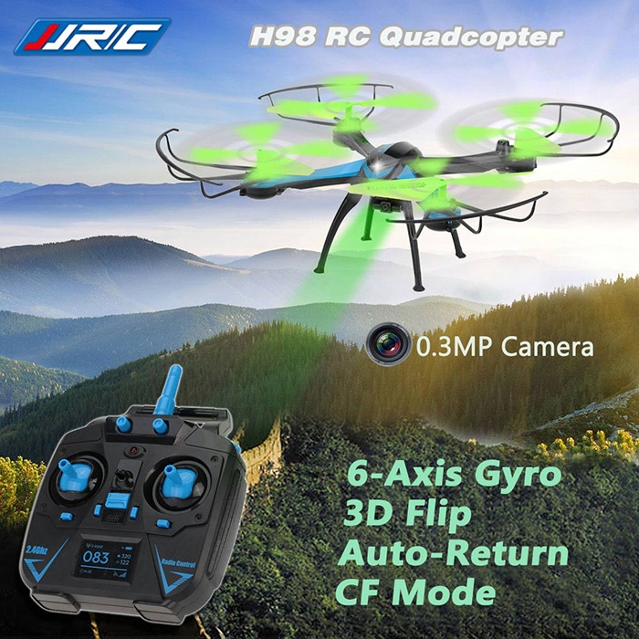 JJRC H98 0.3MP Camera 2.4G 4CH 6Axis 3D Rolling RC Quadcopter RTF