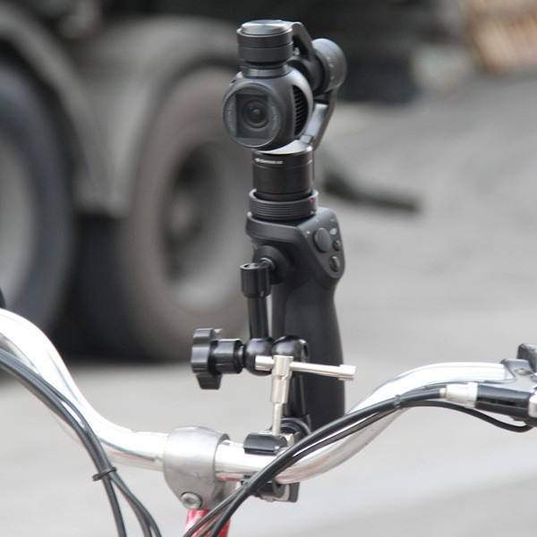 DJI Osmo Handheld 4K Camera 3-Axle Gimbal Landing Gear Bike Mount