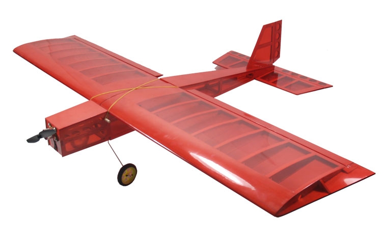 Big Stick 1060mm Wingspan Laser Cut Balsa Kit With Landing Gear And Wheels
