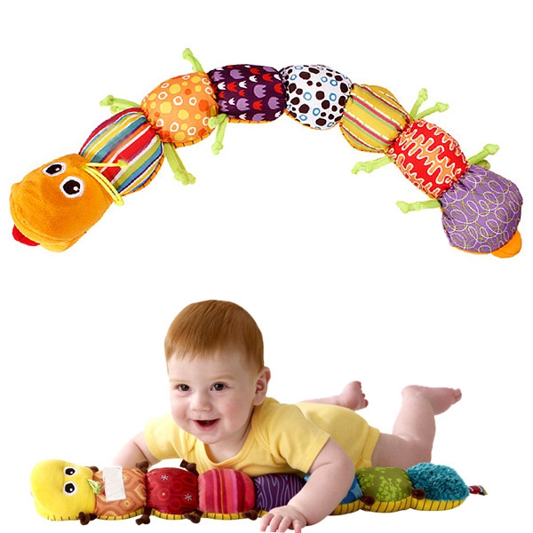 Hot Colorful Musical Inchworm Soft Lovely Developmental Kid Toy