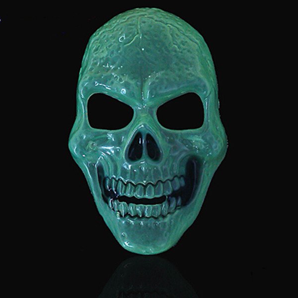 Halloween Luminous Terrorist Skull Mask