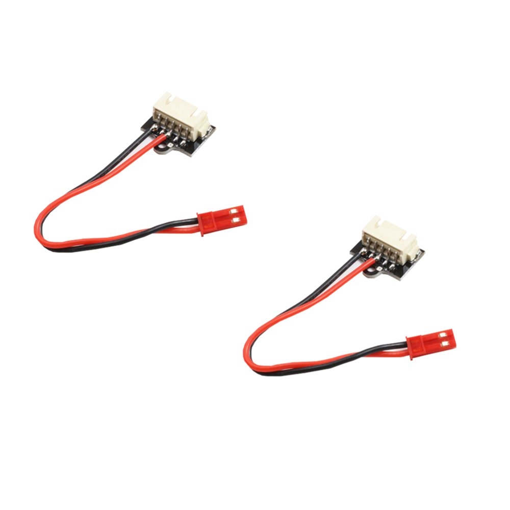 2PCS 2.54mm 4P Balance Plug Head Power Supply Board To JST 2S Plug Adapter Cable