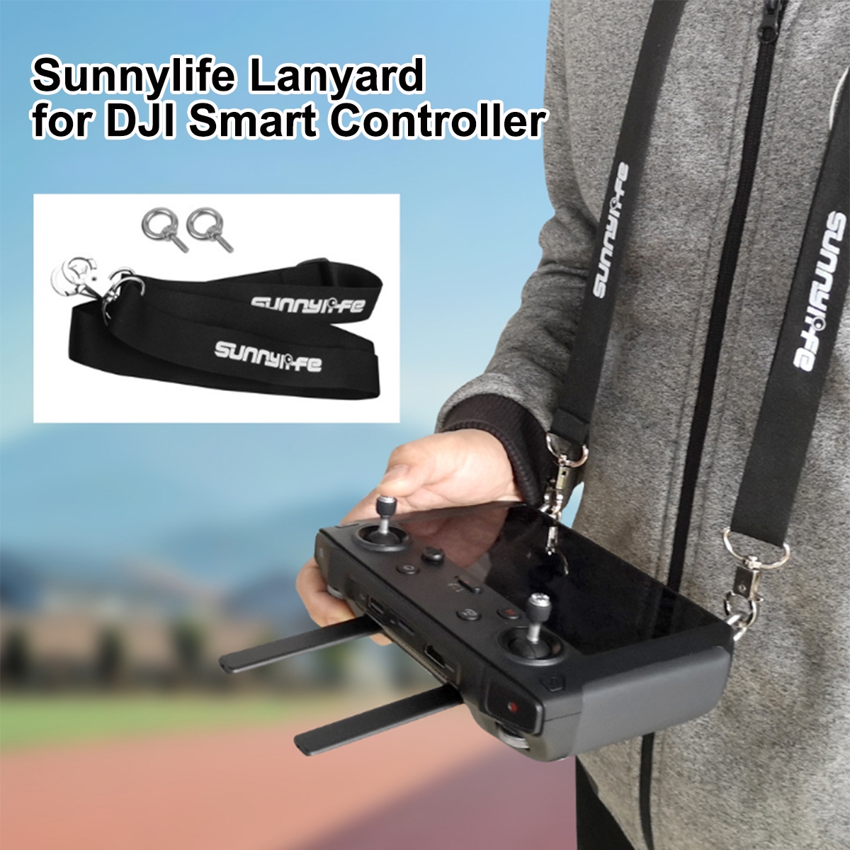 Sunnylife Neck Strap Snodd RC Quadcopter Delar till DJI Smart Controller DJI MAVIC 2 PRO & ZOOM Drone