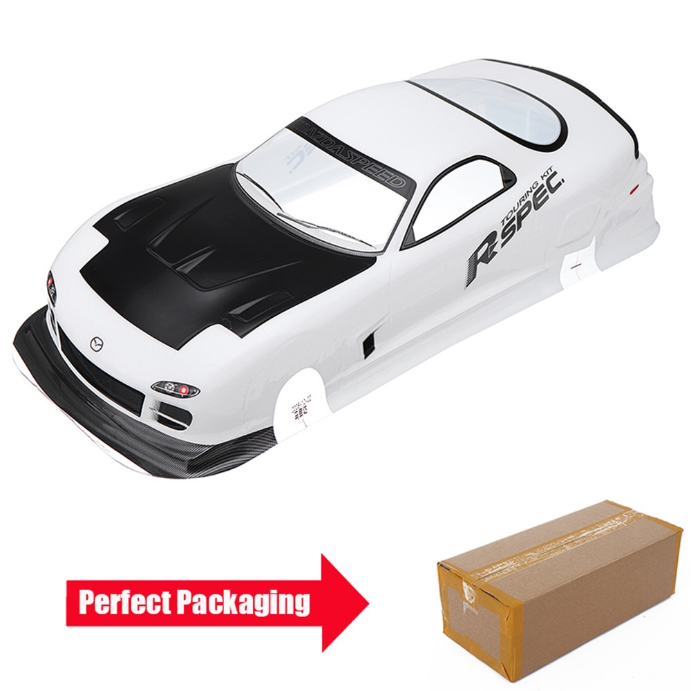 Box Packaging 1/10 RC Car Body Shell for Mazda RX-7 Tamiya On Road Drift Car Kit
