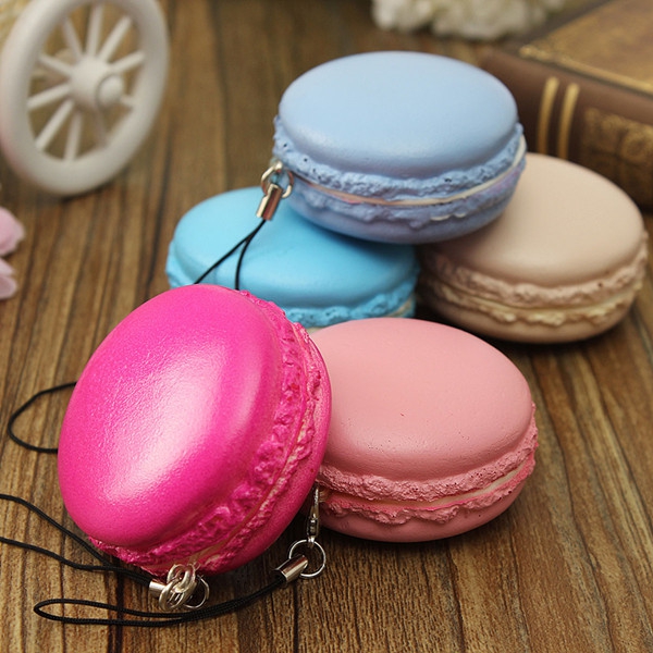 Kawaii Soft Dessert  Squishy Cute Cell Phone Accessories
