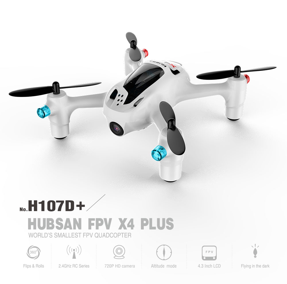 Hubsan FPV X4 Plus H107D+ RC Quadcopter