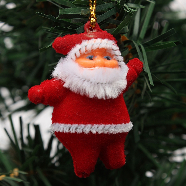 Xmas Decor Santa Claus Ornament Hanging Christmas