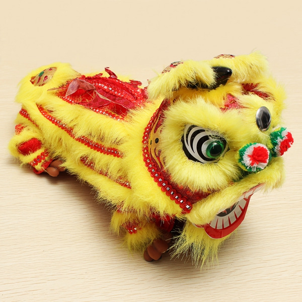 Dancing Lion Tissue Box Chinese Folk Arts And Craft