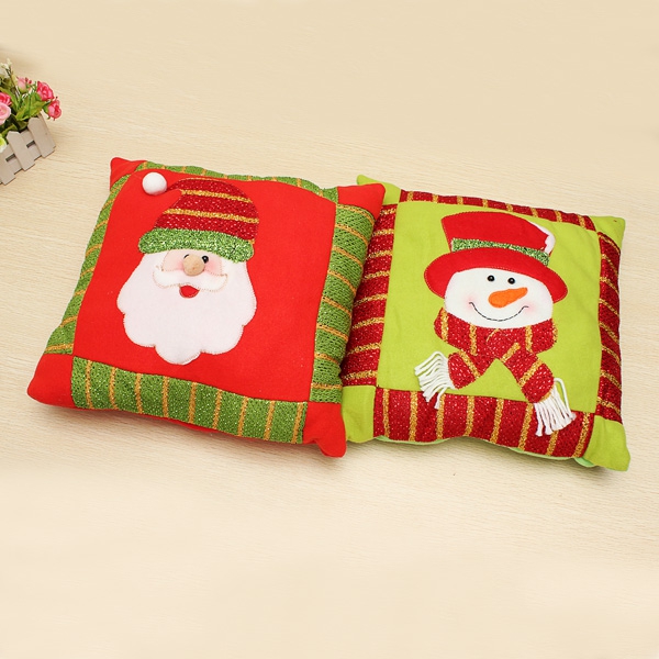 Santa Claus Snowman Christmas Gift Christmas Pillows Ornaments