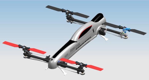 WLtoys V383 500 Electric 3D 2.4G 6CH RC Quadcopter