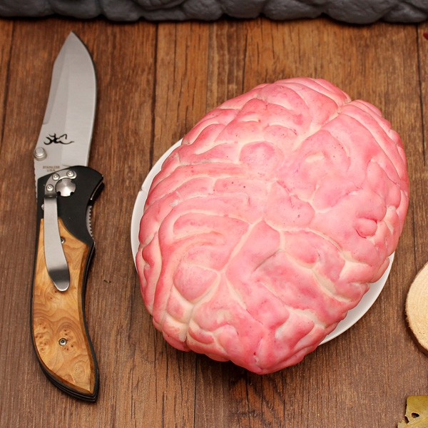Halloween Scary Body Parts Brain Horror Props Party Decoration