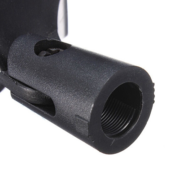 M-6 Microphone Clip Holder Plastic Clamp Basic Gear Black