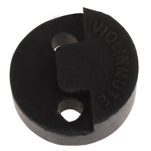 Round Rubber Practice Mute For 3/4 4/4 Violin 