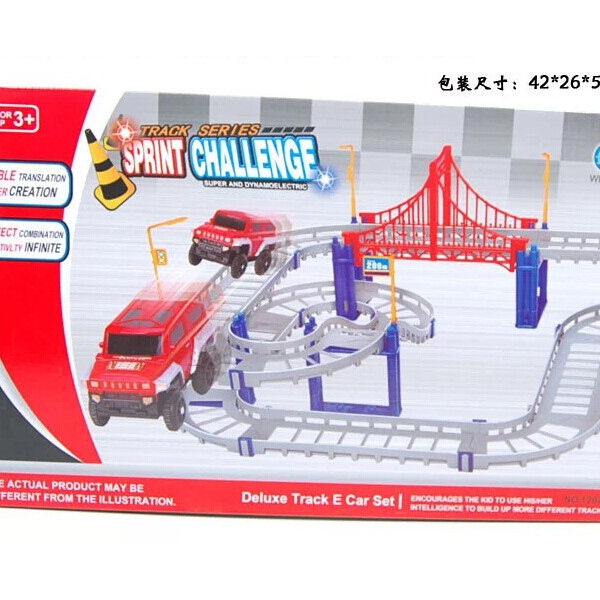 Track Racer Racing Car Toy DIY Children's Car Track Toy 