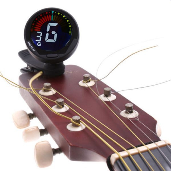 Mini Adjustable Digital Auto Clip-on Chromatic Guitar Tuner
