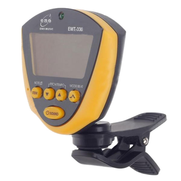 ENO EMT-330 3in1 Clip On Digital Electric Tuner Metronome 