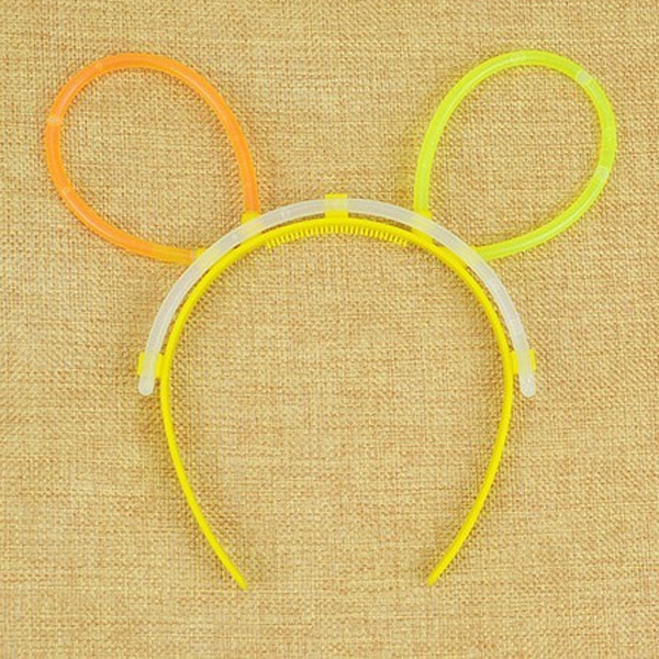 Neon Stick Lantern Hair Bands Accessories For Party Decoration