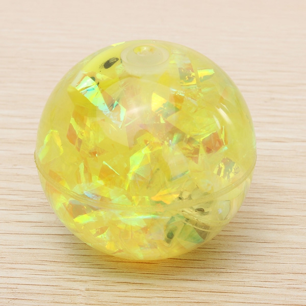 Colorful Jumping Flash Ball Toy Transparent Bouncing Ball