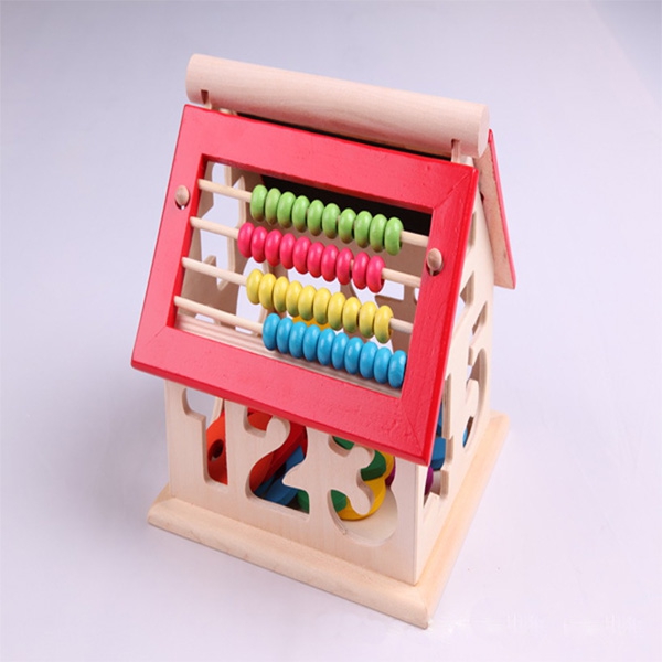 Children's Educational Toys Wooden House/Digital