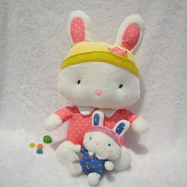 Hot Sale Plush Doll Spot Rabbit Doll Birthday Gift