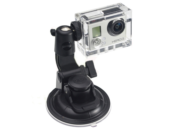Camera Case For GoPro Hero 3 Compatible with Thread Connection Mount