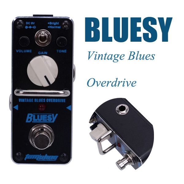 AROMA ABY-3 BLUESY Vintage Blues Overdrive Effect Pedal Guitar Effect Pedal