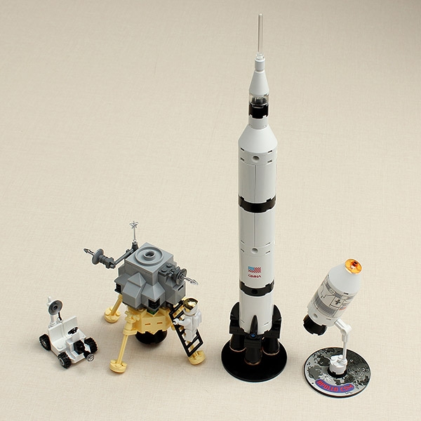 Enlighten Lunar Survey Group Space Series Blocks Children Education Toy NO.511