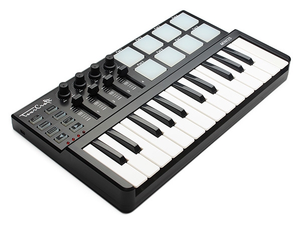 Tourcraft MINI 25 Keys Professional MIDI Keyboard Controller