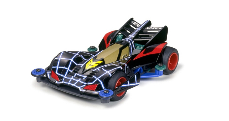 Let's&Go Beak Spider Mini DIY 4WD Racing Car 