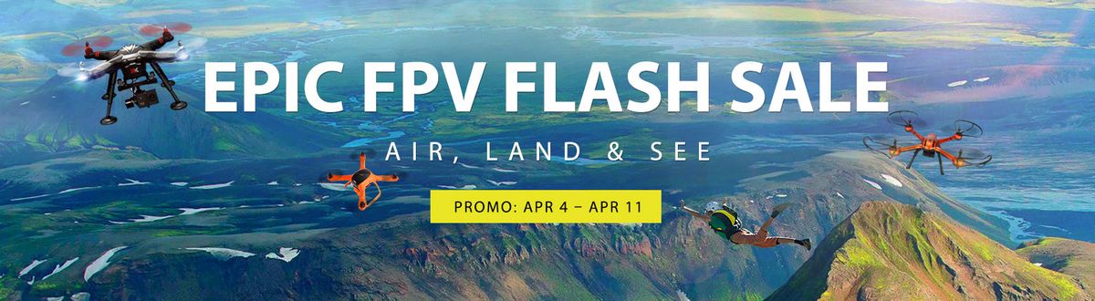 GearBest Epic FPV flash sale started