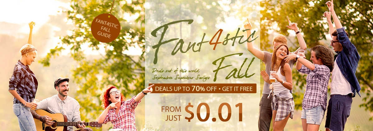 Fantastic Fall deals with good prices