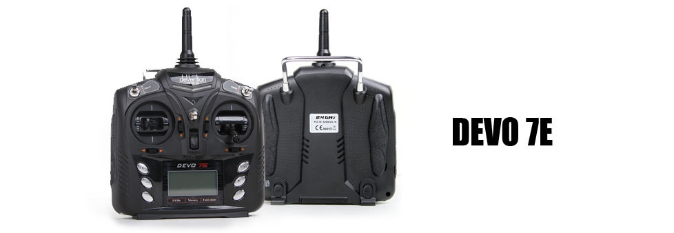 Walkera Devo 7E 7CH Transmitter Mode 2 Without Receiver