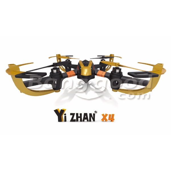Yi Zhan X4 6 Axis 2.4G RC Quacopter With LCD Transmitter RTF