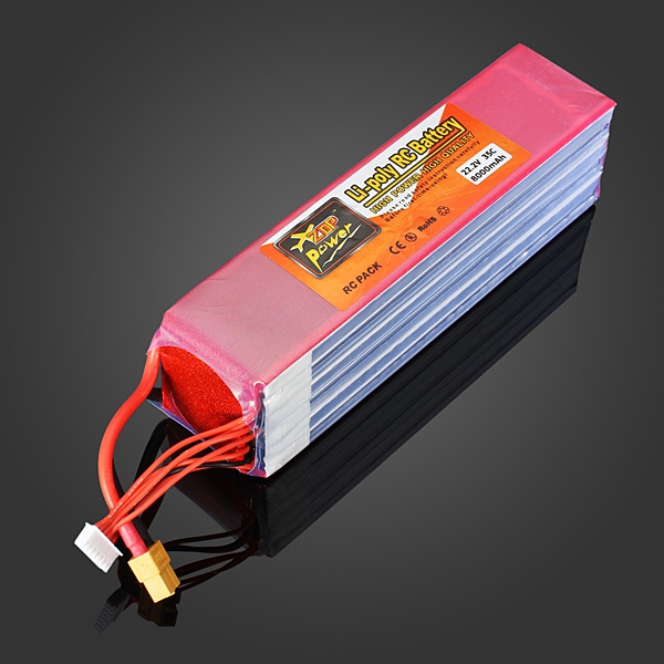 ZOP Power 22.2V 8000MAH 35C Lipo Battery XT60 Plug