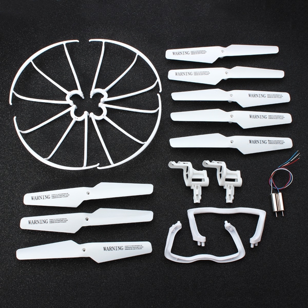 JJRC KH5C-001 H5C H5 Syma X5C X5 Propeller Motor Landing Gear Combo