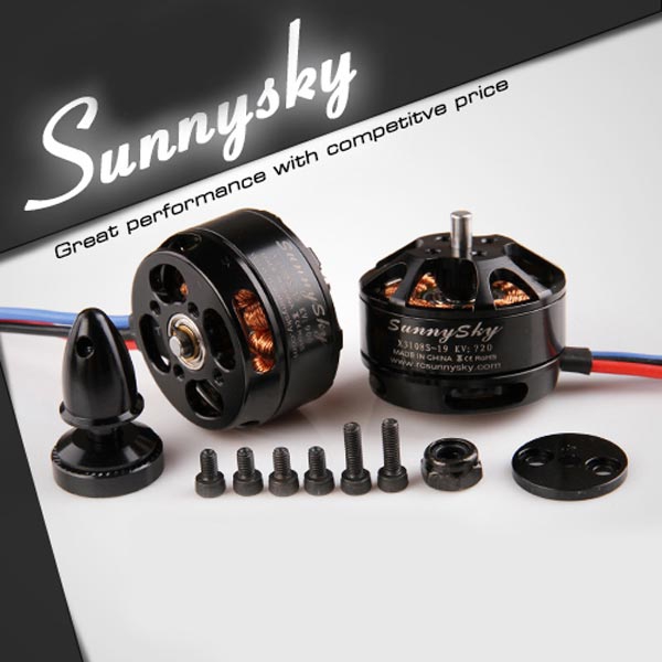 Sunnysky X3108S 720KV 900KV 325W Brushless Motor For Multirotor