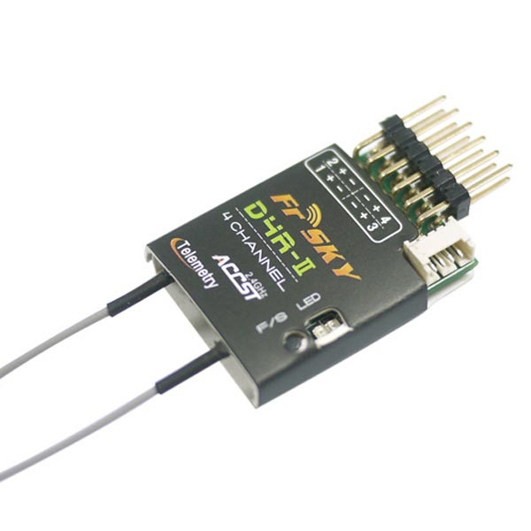 FrSky D4R-II 2.4G 4CH ACCST Telemetry Receiver