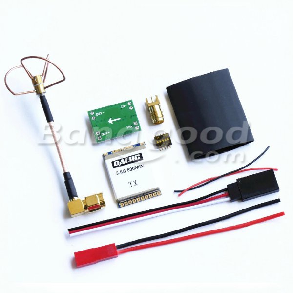 DAL DIY 5.8G 32CH FPV 600mW Wireless AV Transmission Module TX