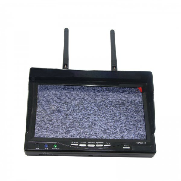 RC732-DVR 7'' 5.8GHz 32CH LCD Diversity Receiver FPV Monitor 