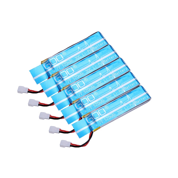 5 x WLtoys V930 V977 RC Heli Parts 3.7V 520mAh 30C Upgraded Battery