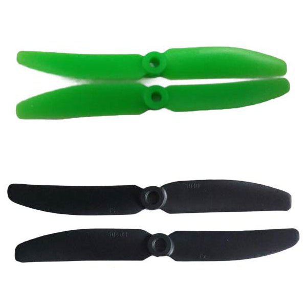 Gemfan 5x4 5040 Propellers CW/CCW For QAV250 Black & Green