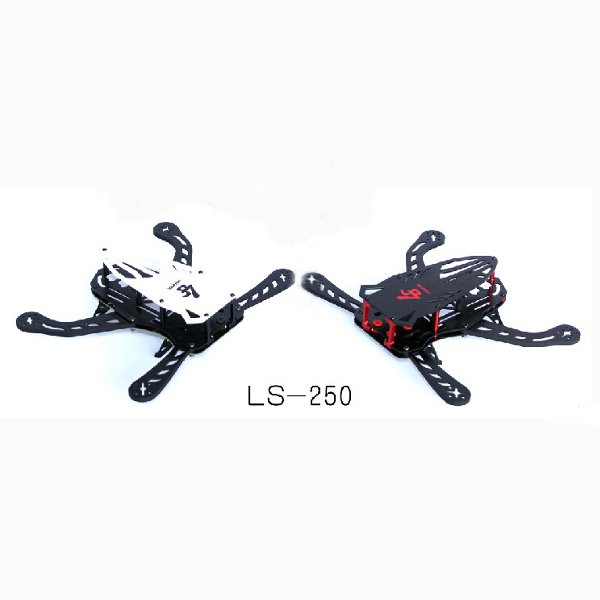 LS-250 Cicada 250mm FPV Quadcopter Carbon Fiber Folding Frame Kit