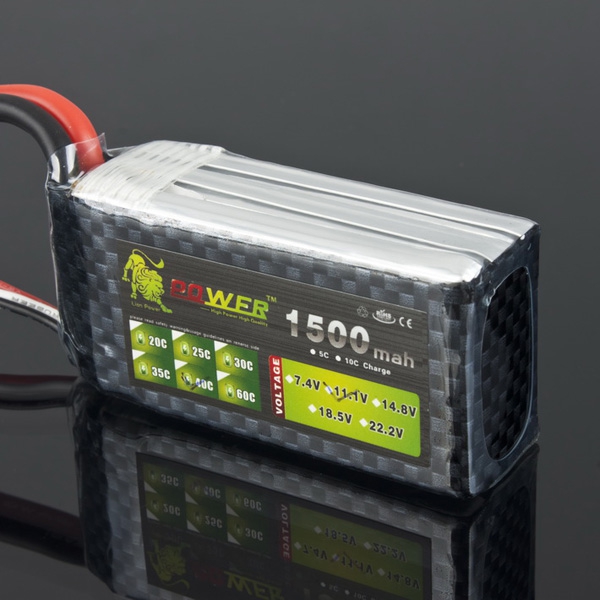 Lion Power 11.1V 1500mAh 40C LiPo Battery BT695